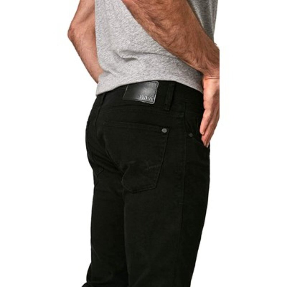 Mavi - Mens Zach Straight Jeans, size 34W x 34L US mens, color black. - Picture 2 of 6